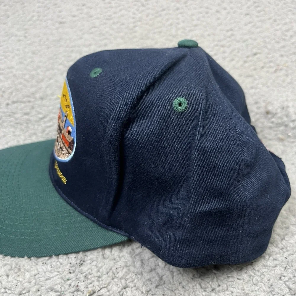 Vintage Croplan Genetics Hat Farming Patch‎ Embroidered Farm Snapback